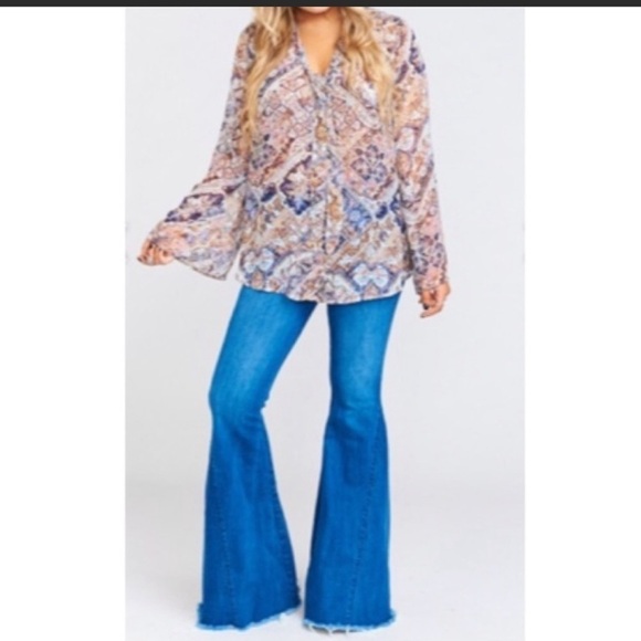 SMYM Zuko Bell Sleeve Top - Picture 5 of 11